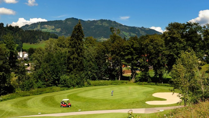 Golfplatz Goldegg direkt am Haus