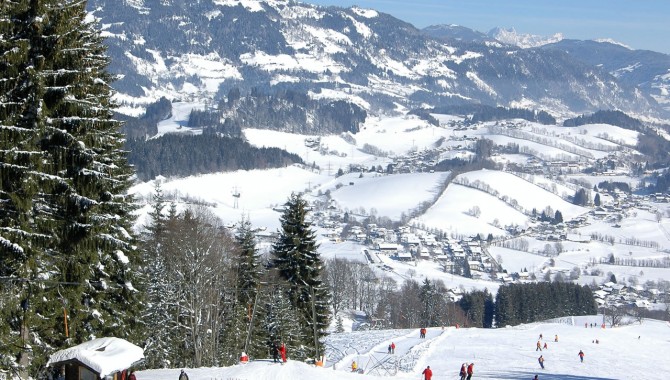 Das Skigebiet Goldegg